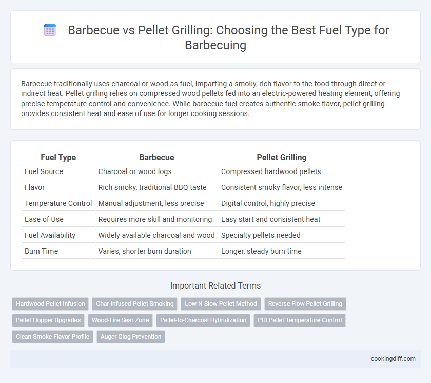 Barbecue vs Pellet Grilling: Choosing the Best Fuel Type for Barbecuing