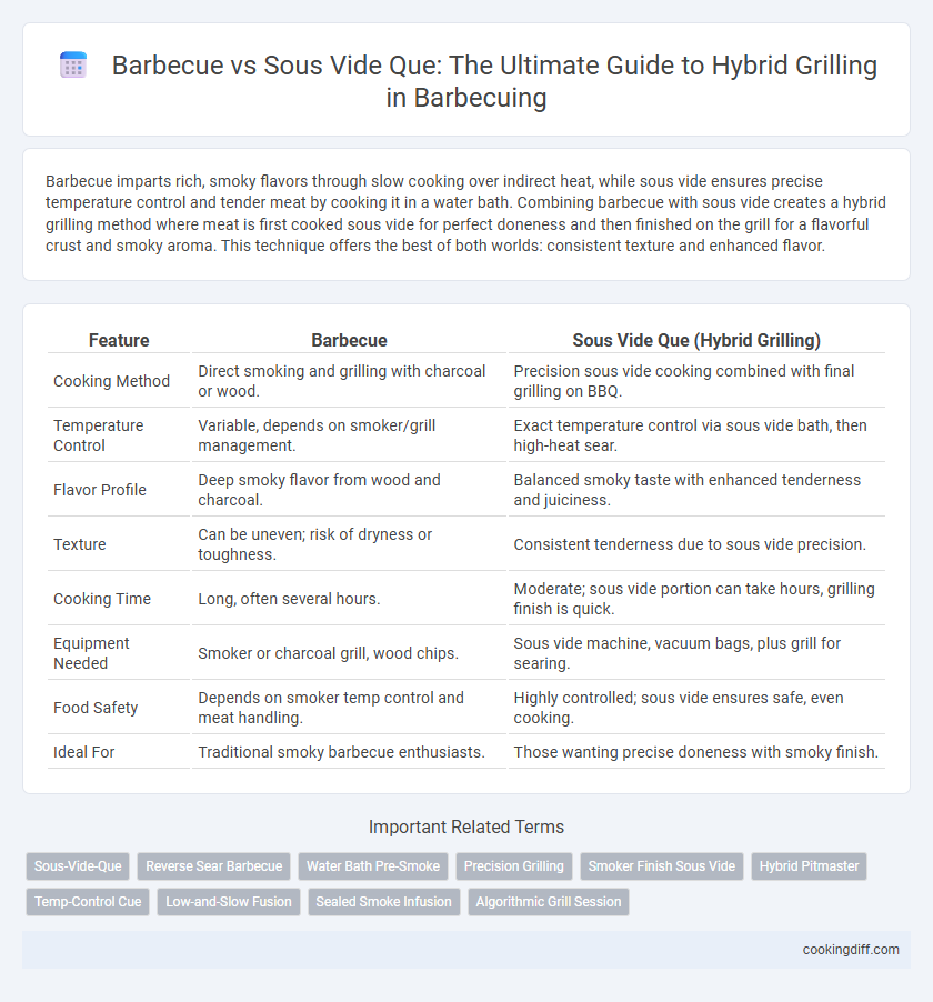 Barbecue vs Sous Vide Que: The Ultimate Guide to Hybrid Grilling in Barbecuing