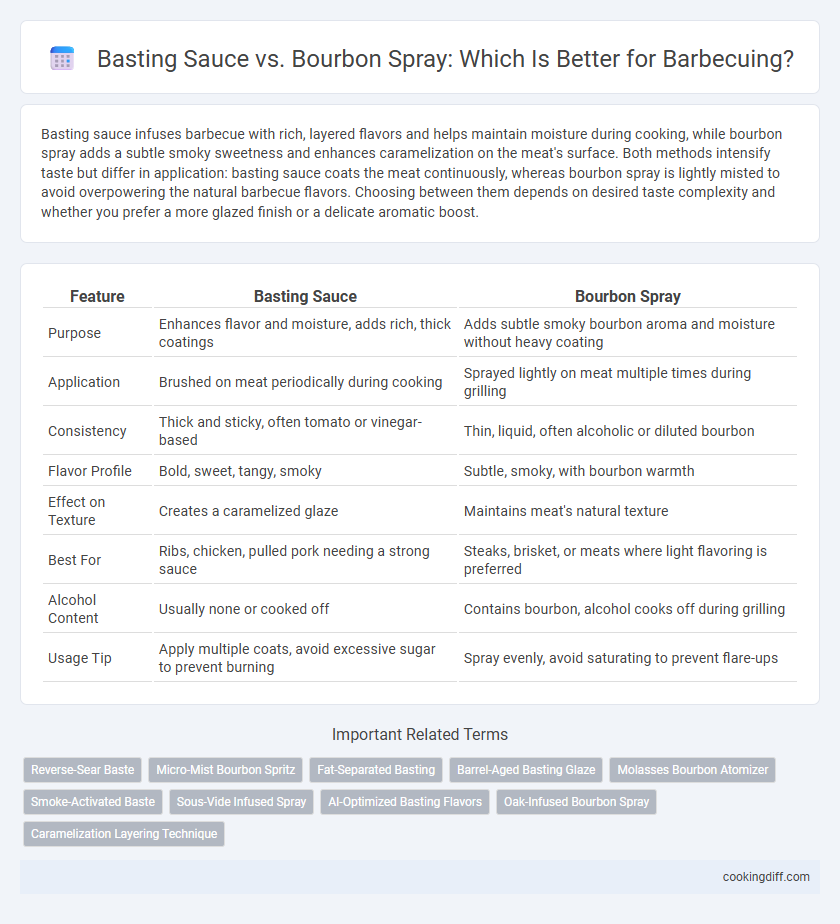 Basting Sauce vs. Bourbon Spray: Which Is Better for Barbecuing?