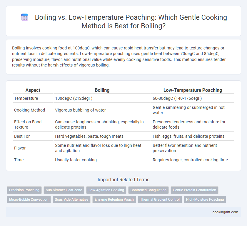 Boiling vs. Low-Temperature Poaching: Which Gentle Cooking Method is Best for Boiling?