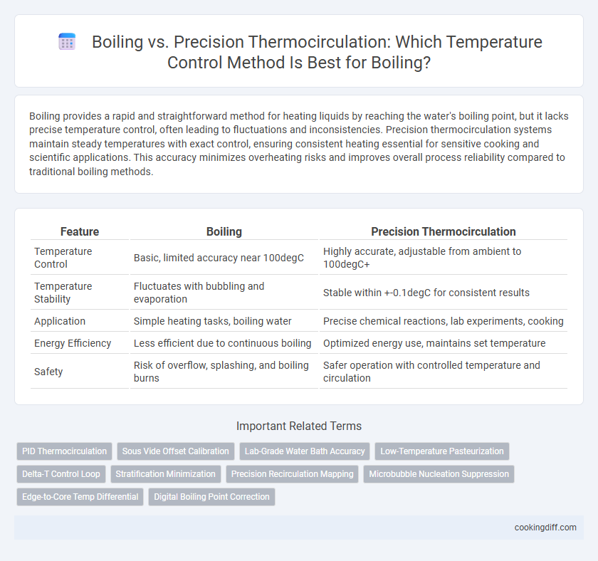 Boiling vs. Precision Thermocirculation: Which Temperature Control Method Is Best for Boiling?