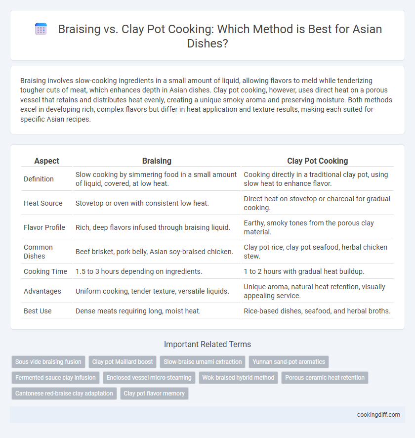 Braising vs. Clay Pot Cooking: Which Method is Best for Asian Dishes?