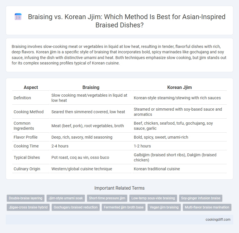 Braising vs. Korean Jjim: Which Method Is Best for Asian-Inspired Braised Dishes?
