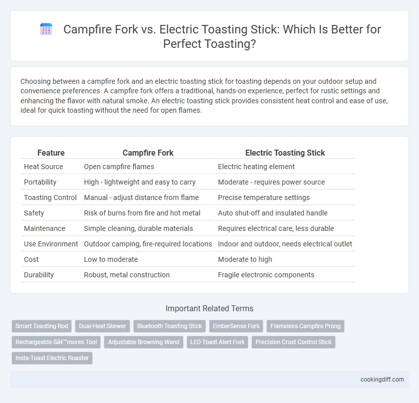 Campfire Fork vs. Electric Toasting Stick: Which Is Better for Perfect Toasting?