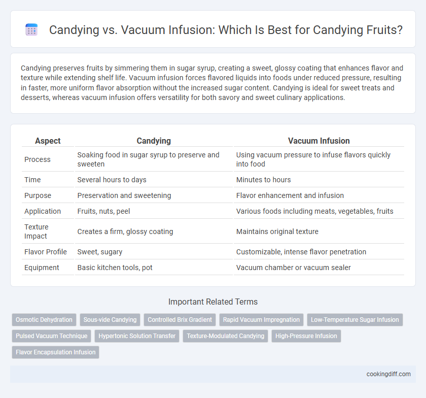 Candying vs. Vacuum Infusion: Which Is Best for Candying Fruits?
