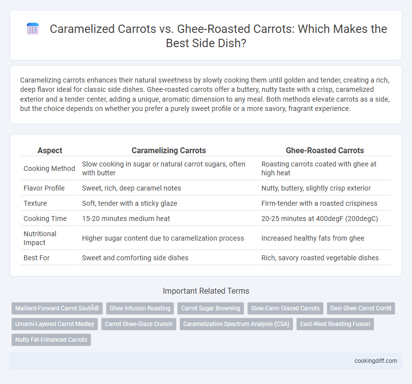 Caramelized Carrots vs. Ghee-Roasted Carrots: Which Makes the Best Side Dish?