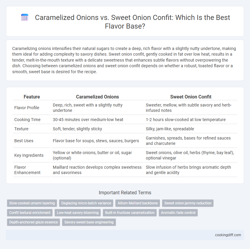 Caramelized Onions vs. Sweet Onion Confit: Which Is the Best Flavor Base?