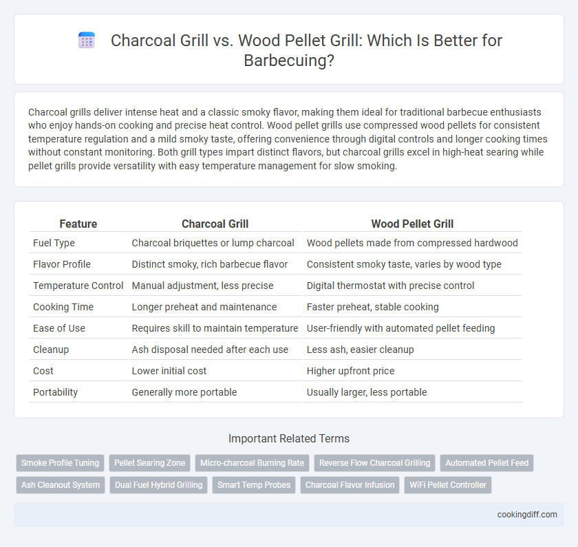 Charcoal Grill vs. Wood Pellet Grill: Which Is Better for Barbecuing?