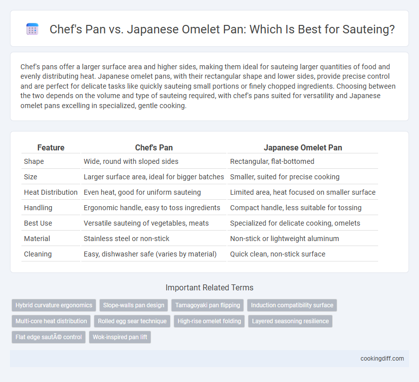 Chef's Pan vs. Japanese Omelet Pan: Which Is Best for Sauteing?
