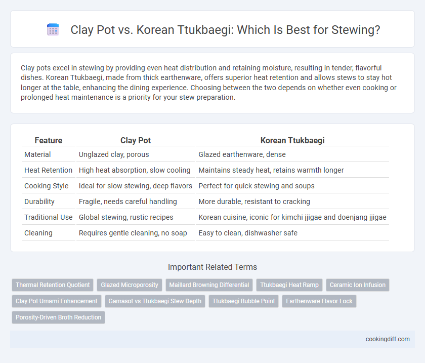 Clay Pot vs. Korean Ttukbaegi: Which Is Best for Stewing?