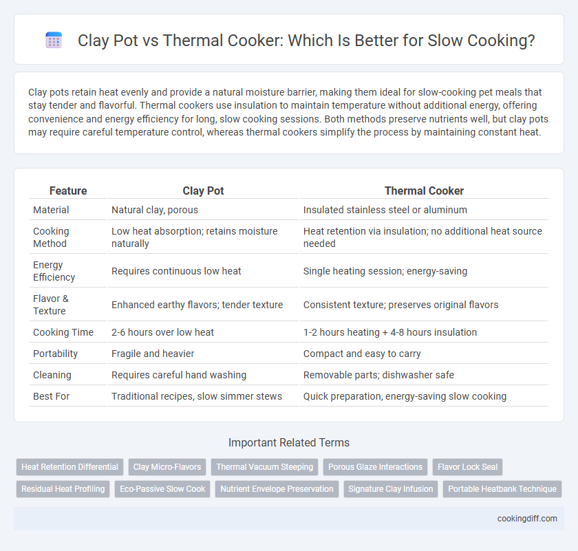 Clay Pot vs Thermal Cooker: Which Is Better for Slow Cooking?
