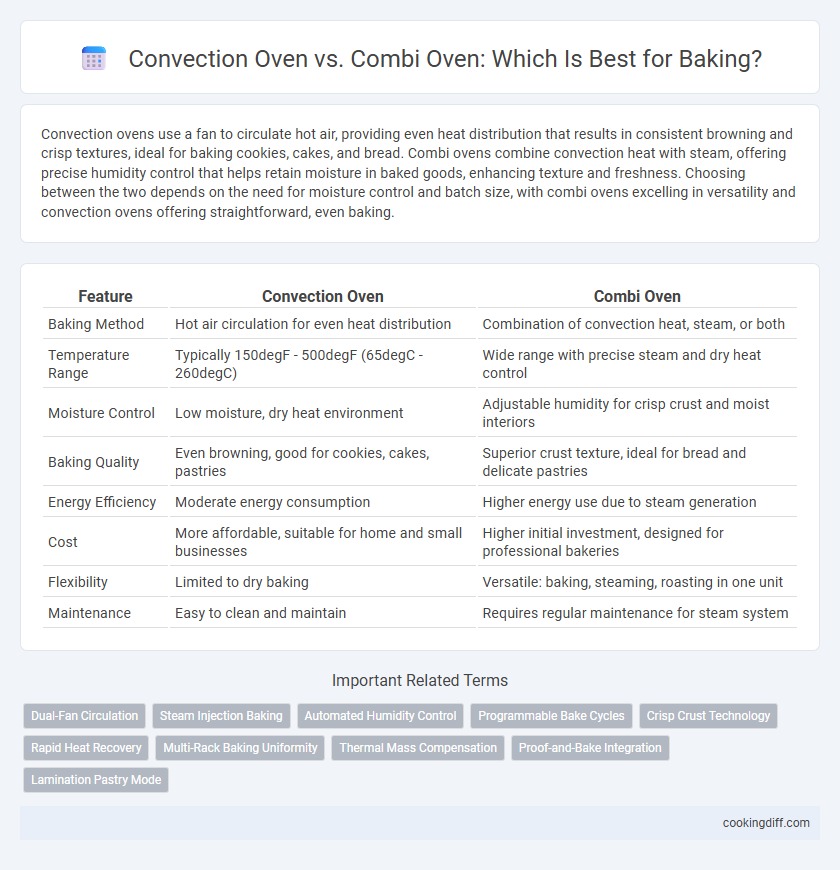 Convection Oven vs. Combi Oven: Which Is Best for Baking?