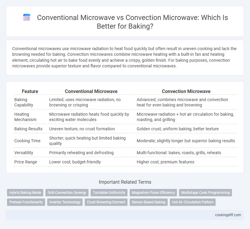 Conventional Microwave vs Convection Microwave: Which Is Better for Baking?