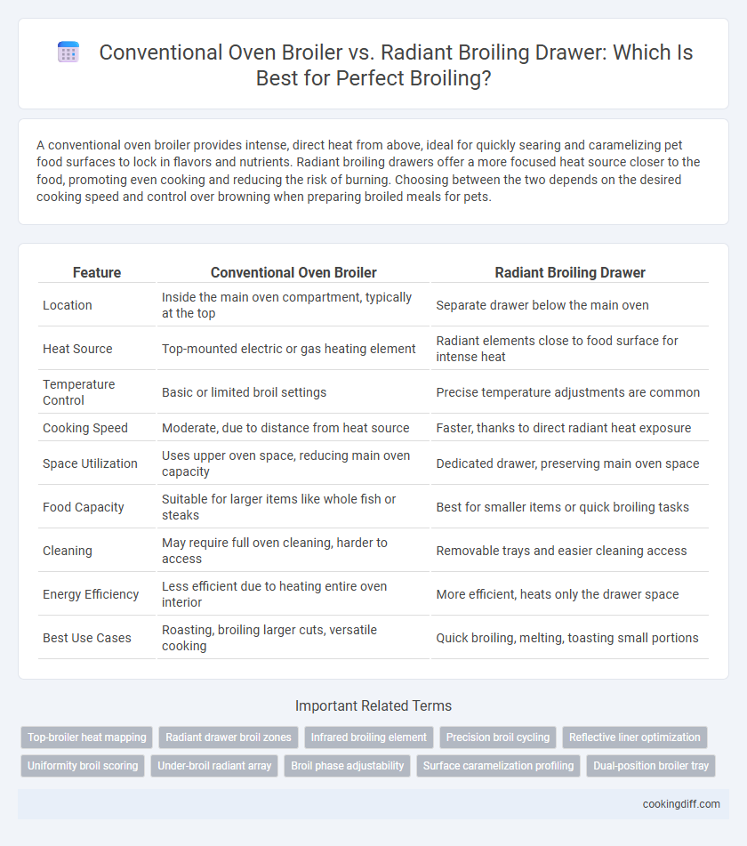 Conventional Oven Broiler vs. Radiant Broiling Drawer: Which Is Best for Perfect Broiling?