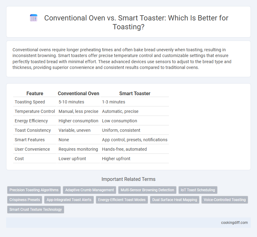 Conventional Oven vs. Smart Toaster: Which Is Better for Toasting?