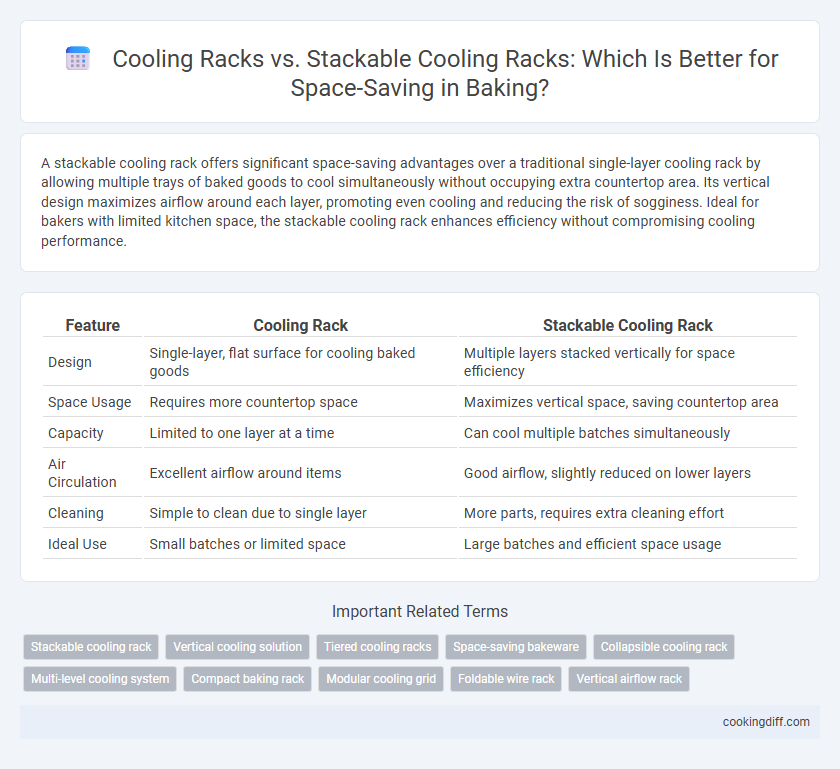 Cooling Racks vs. Stackable Cooling Racks: Which Is Better for Space-Saving in Baking?