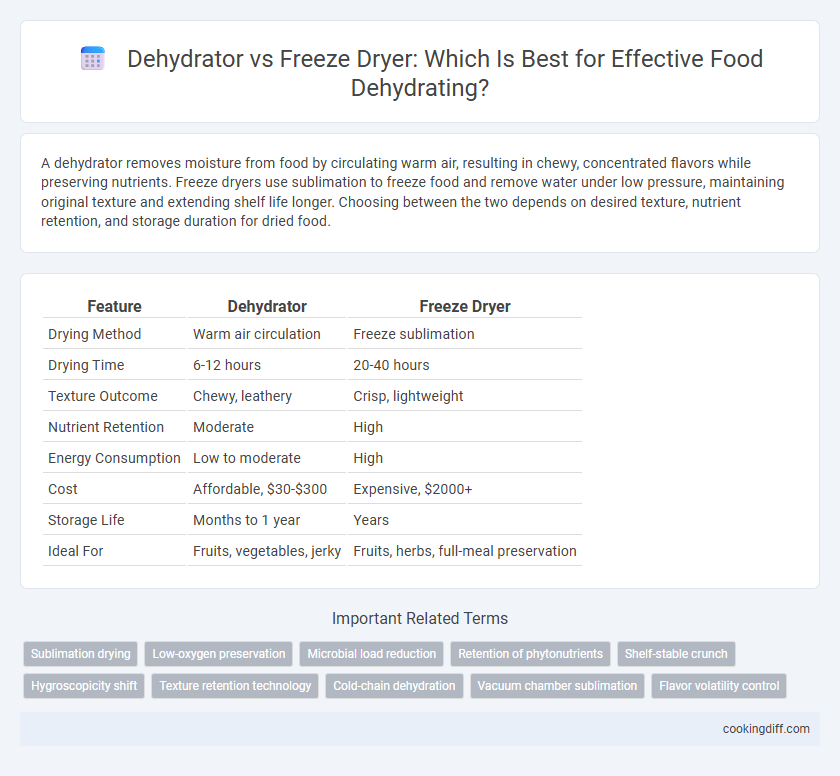 Dehydrator vs Freeze Dryer: Which Is Best for Effective Food Dehydrating?