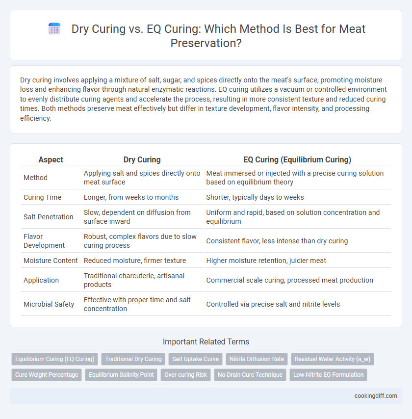Dry Curing vs. EQ Curing: Which Method Is Best for Meat Preservation?