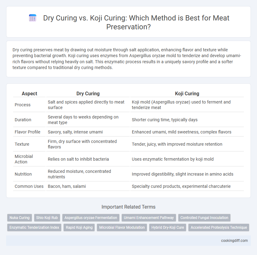 Dry Curing vs. Koji Curing: Which Method is Best for Meat Preservation?