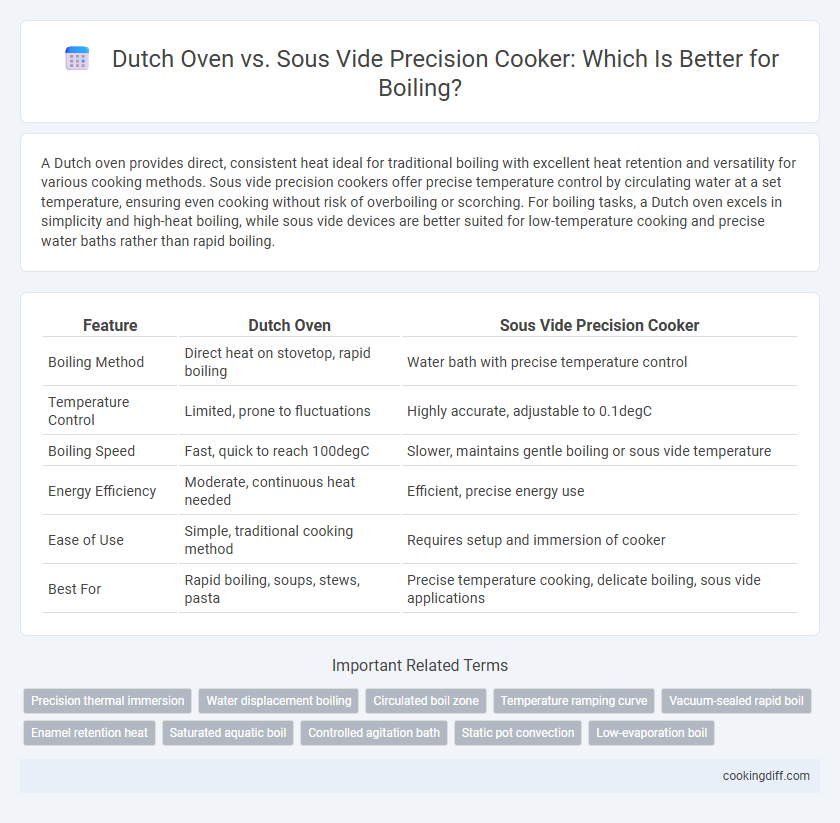 Dutch Oven vs. Sous Vide Precision Cooker: Which Is Better for Boiling?