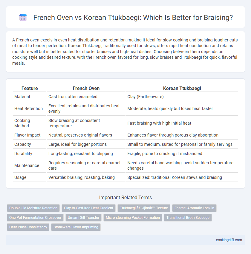 French Oven vs Korean Ttukbaegi: Which Is Better for Braising?