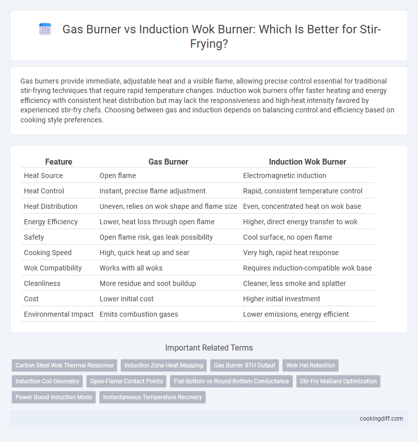 Gas Burner vs Induction Wok Burner: Which Is Better for Stir-Frying?