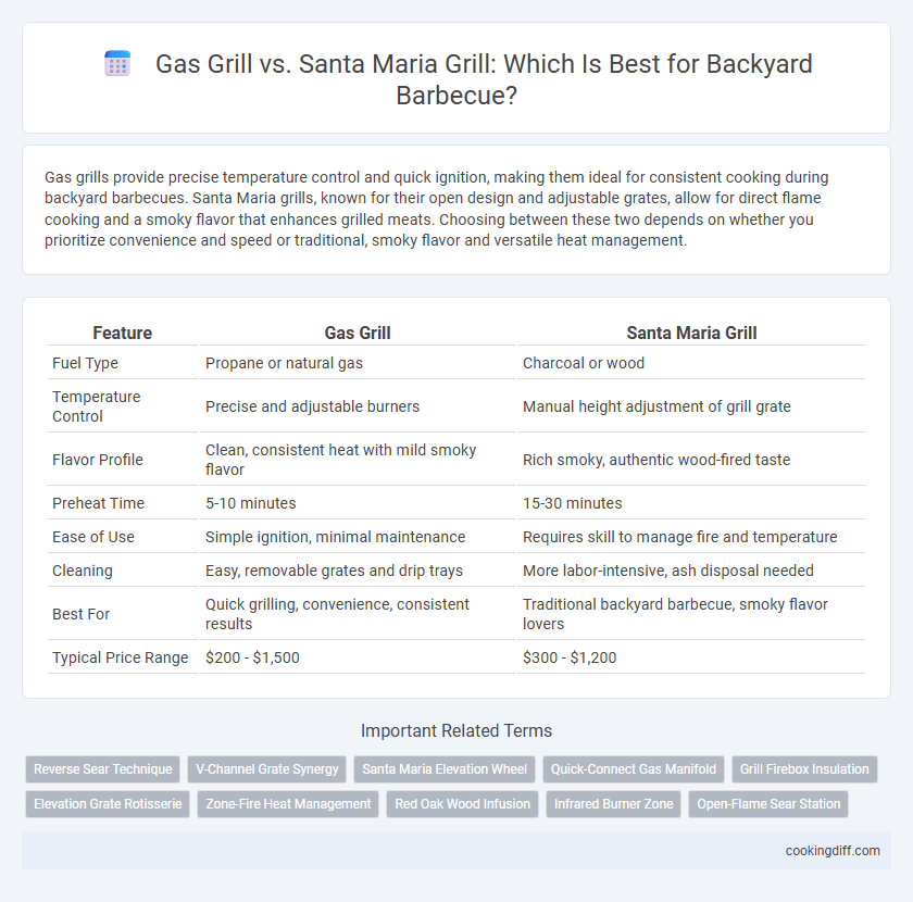 Gas Grill vs. Santa Maria Grill: Which Is Best for Backyard Barbecue?