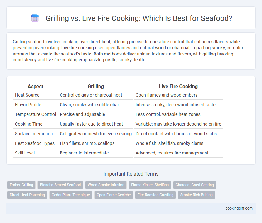 Grilling vs. Live Fire Cooking: Which Is Best for Seafood?