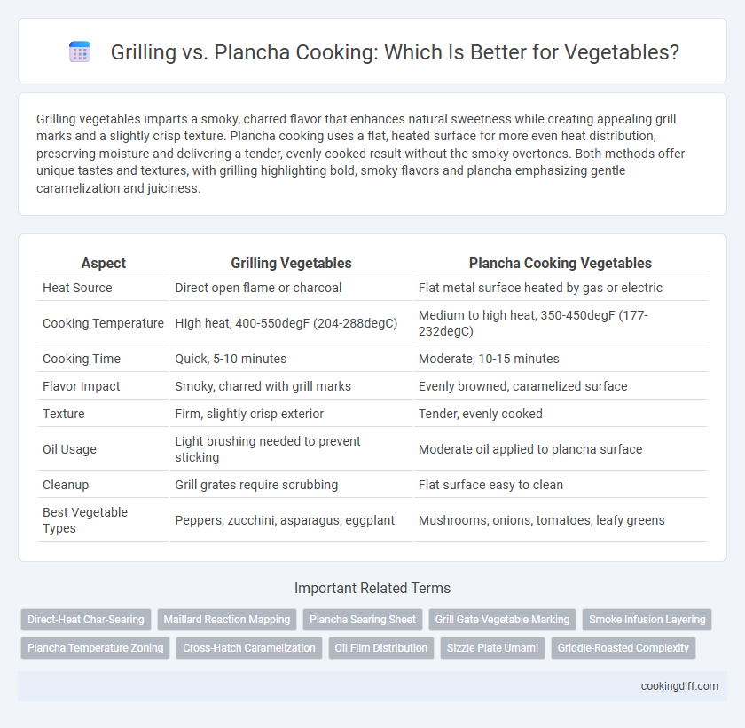 Grilling vs. Plancha Cooking: Which Is Better for Vegetables?
