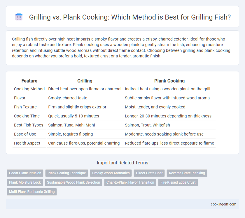 Grilling vs. Plank Cooking: Which Method is Best for Grilling Fish?