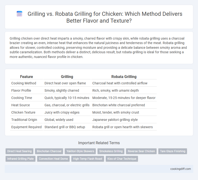 Grilling vs. Robata Grilling for Chicken: Which Method Delivers Better Flavor and Texture?