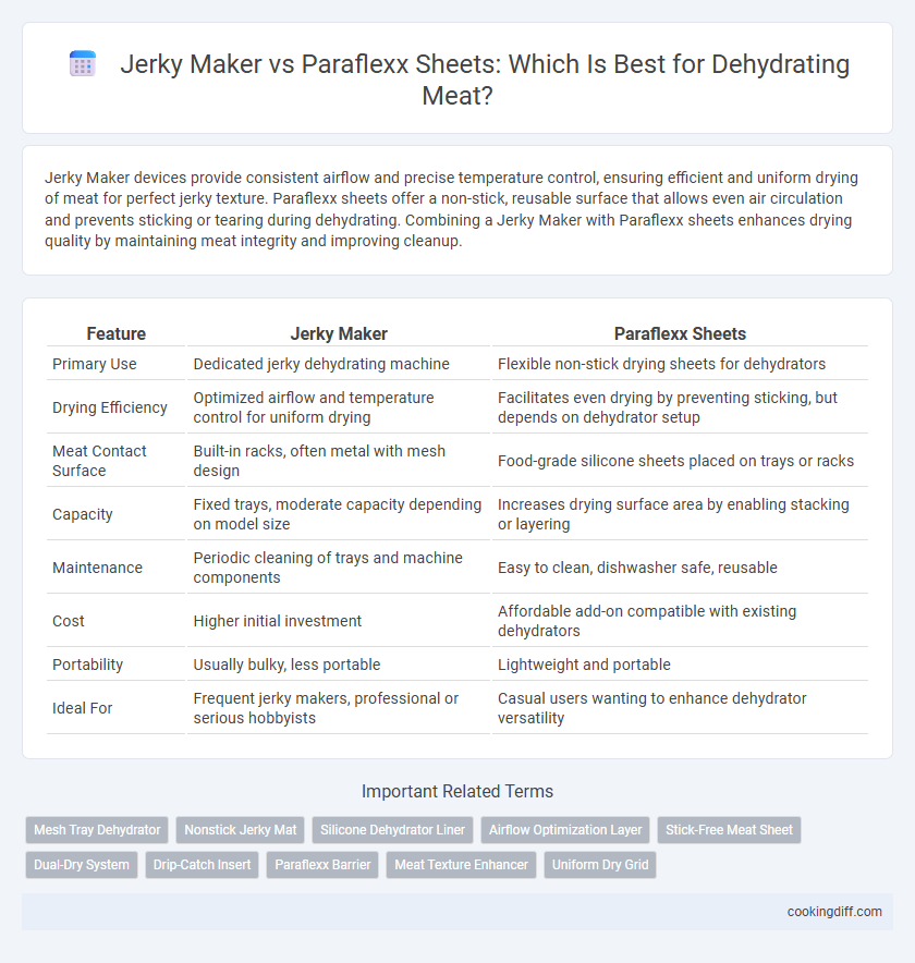 Jerky Maker vs Paraflexx Sheets: Which Is Best for Dehydrating Meat?