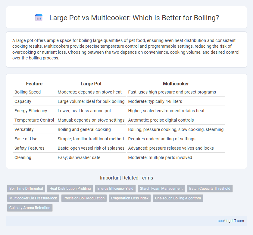 Large Pot vs Multicooker: Which Is Better for Boiling?