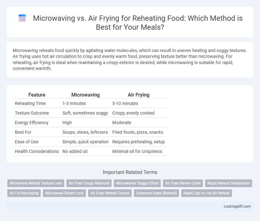 Microwaving vs. Air Frying for Reheating Food: Which Method is Best for Your Meals?