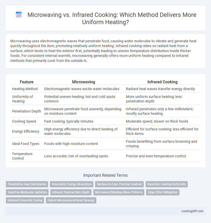Microwaving vs. Infrared Cooking: Which Method Delivers More Uniform Heating?