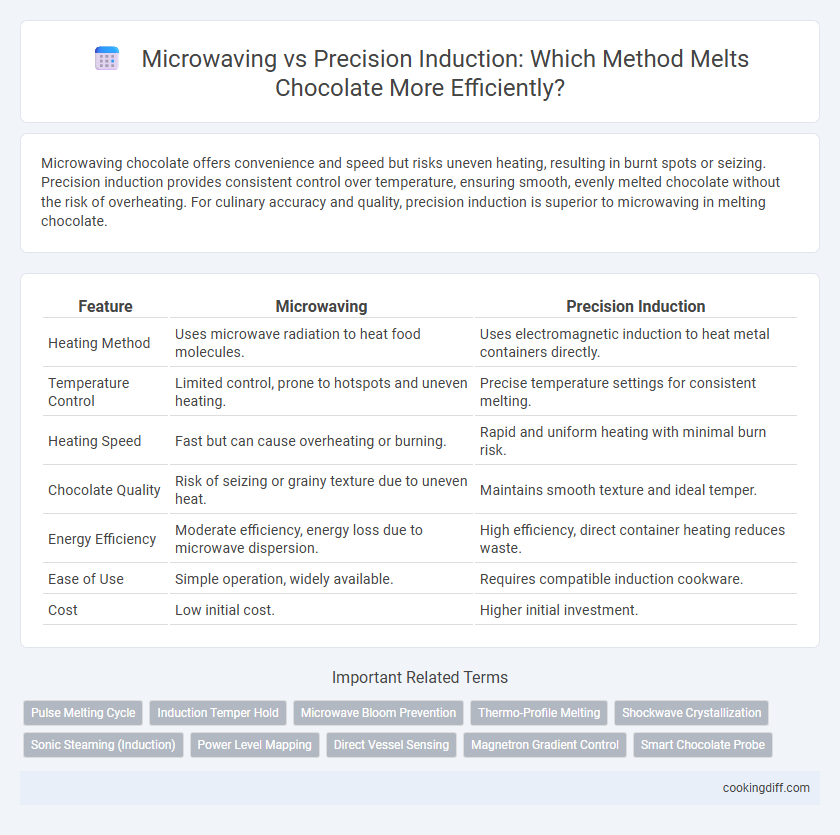 Microwaving vs Precision Induction: Which Method Melts Chocolate More Efficiently?