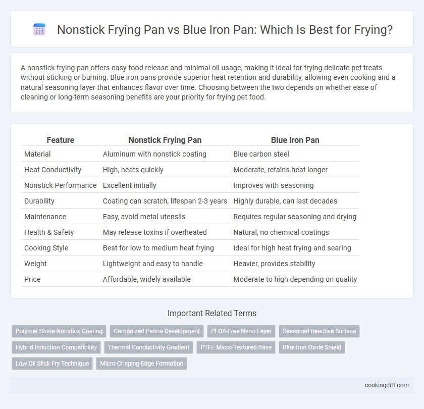 Nonstick Frying Pan vs Blue Iron Pan: Which Is Best for Frying?