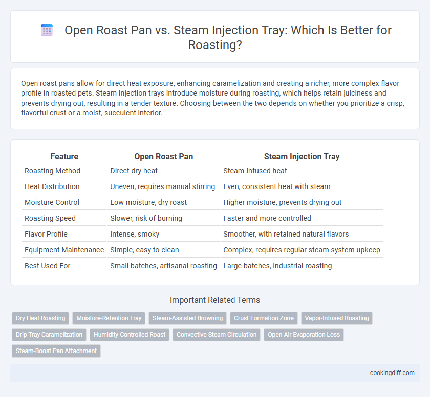 Open Roast Pan vs. Steam Injection Tray: Which Is Better for Roasting?