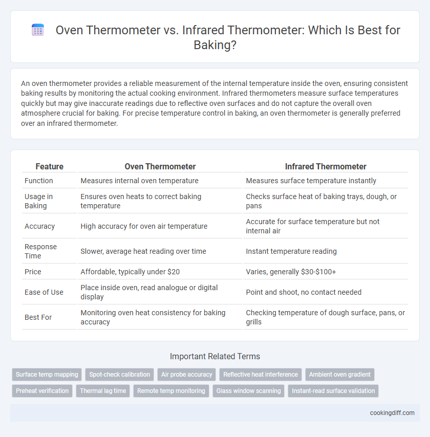 Oven Thermometer vs. Infrared Thermometer: Which Is Best for Baking?