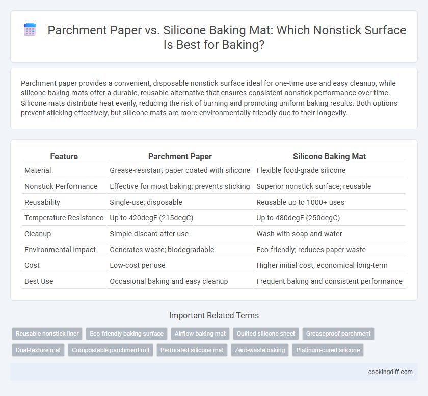 Parchment Paper vs. Silicone Baking Mat: Which Nonstick Surface Is Best for Baking?