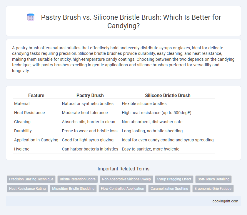 Pastry Brush vs. Silicone Bristle Brush: Which Is Better for Candying?