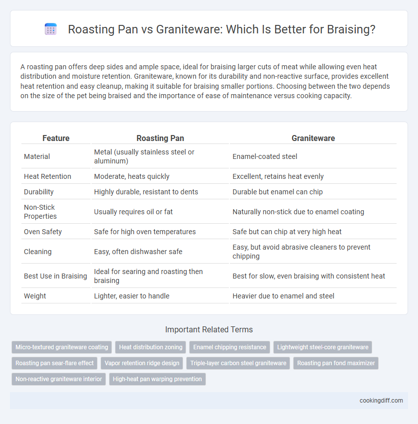 Roasting Pan vs Graniteware: Which Is Better for Braising?
