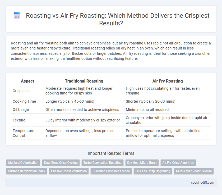 Roasting vs Air Fry Roasting: Which Method Delivers the Crispiest Results?