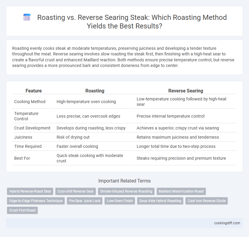 Roasting vs. Reverse Searing Steak: Which Roasting Method Yields the Best Results?