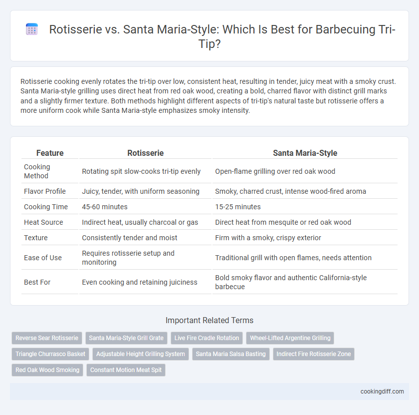 Rotisserie vs. Santa Maria-Style: Which Is Best for Barbecuing Tri-Tip?