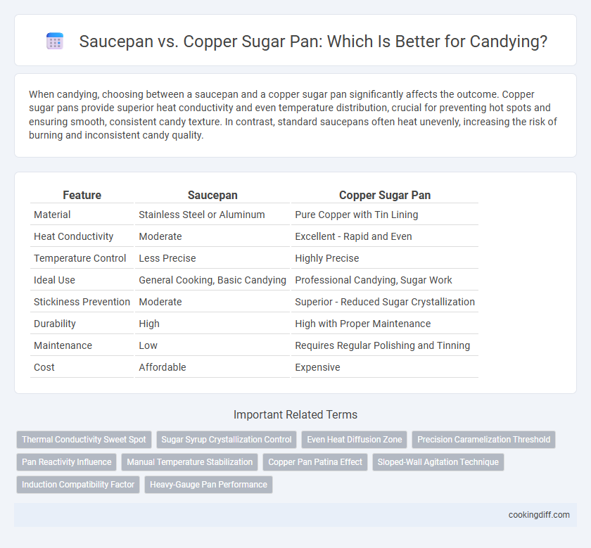 Saucepan vs. Copper Sugar Pan: Which Is Better for Candying?