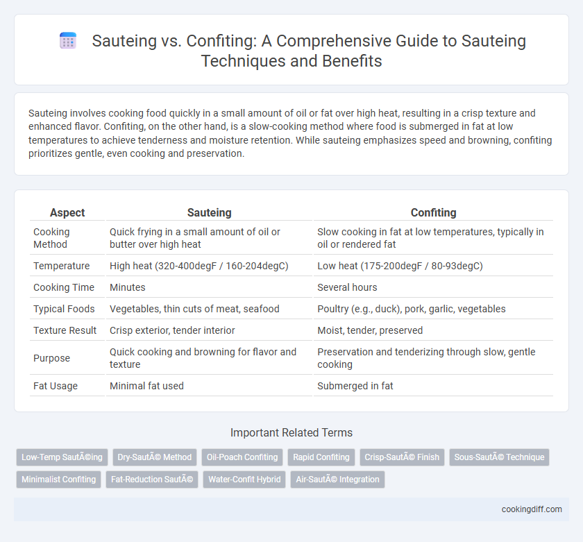 Sauteing vs. Confiting: A Comprehensive Guide to Sauteing Techniques and Benefits