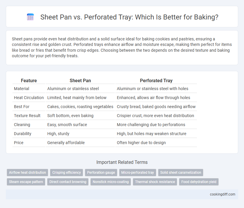 Sheet Pan vs. Perforated Tray: Which Is Better for Baking?