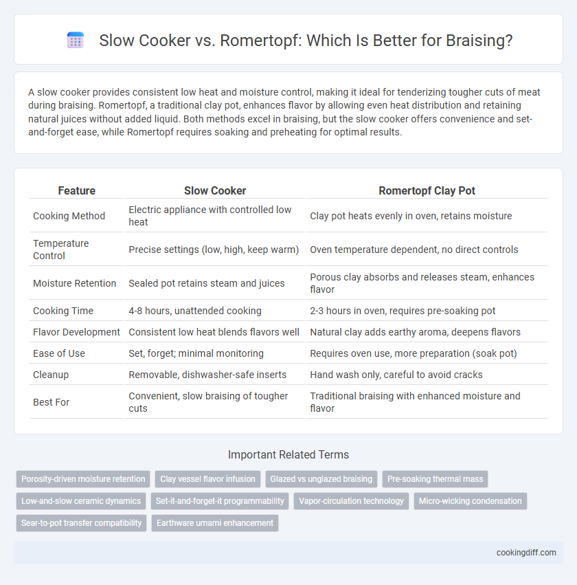 Slow Cooker vs. Romertopf: Which Is Better for Braising?
