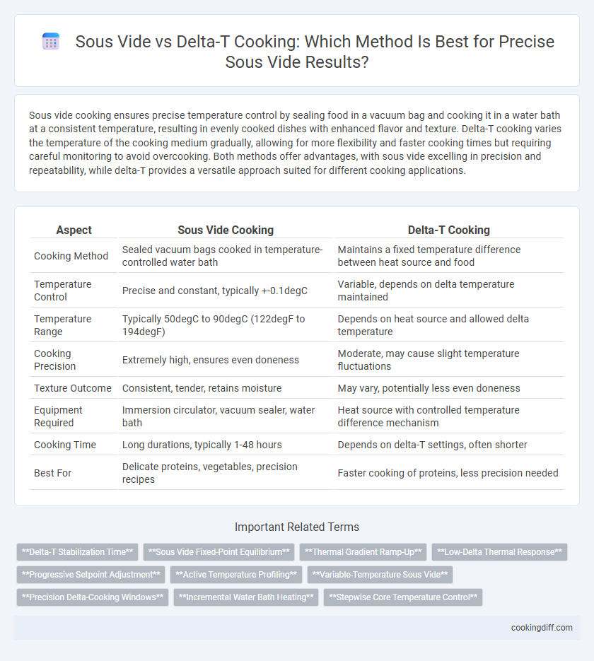 Sous Vide vs Delta-T Cooking: Which Method Is Best for Precise Sous Vide Results?